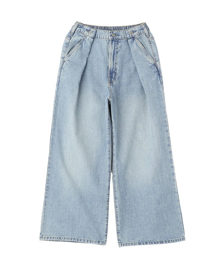 earth music&ecology「ポケットレースデニムパンツ」|デニム|