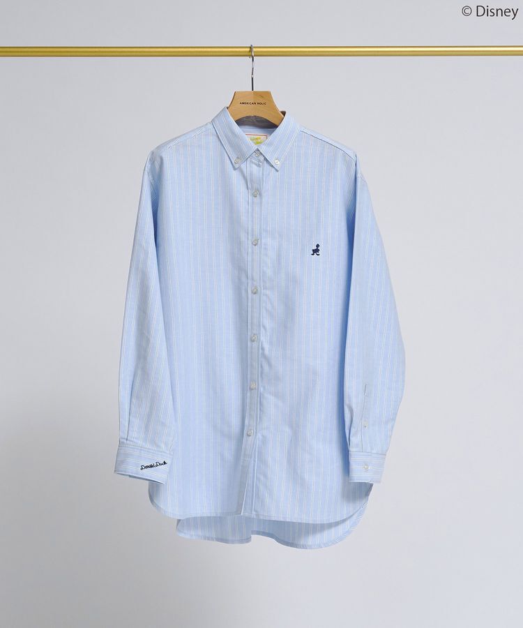 AMERICAN HOLIC「【Mickey&Friends】ボタンダウンシャツ」|シャツ・ブラウス|