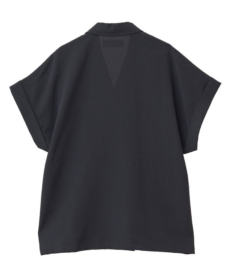 Green Parks「麻調フレンチスリーブジャケット」|テーラードジャケット|