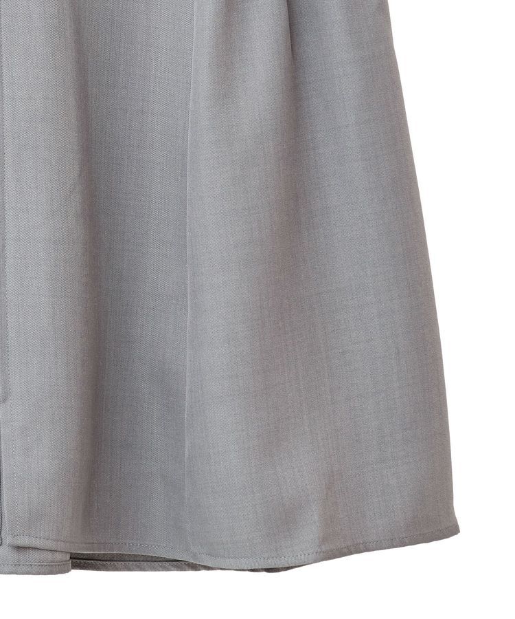 Green Parks「麻調ミディ丈ZIPベスト」|ベスト・ジレ|