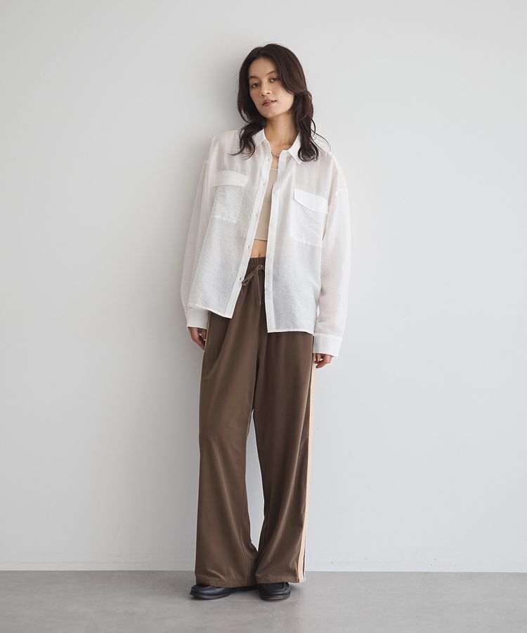 GARAGE OF GOOD CLOTHING「シアーBigシルエットシャツ」|シャツ・ブラウス|