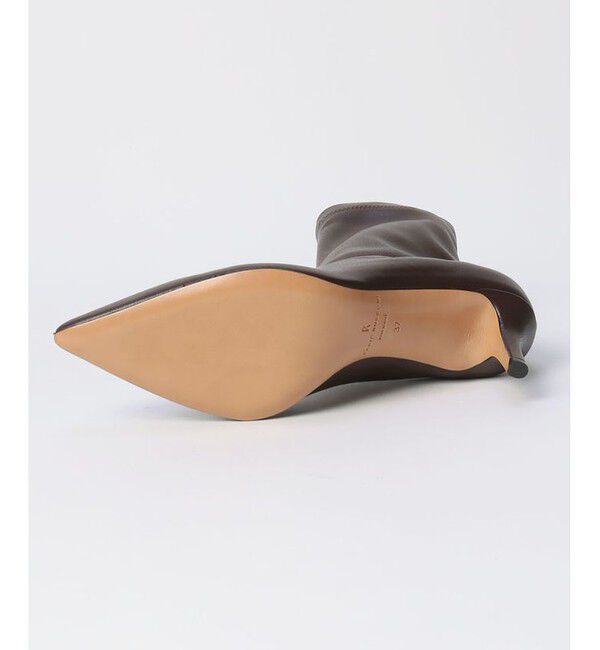 allureville「【FABIO RUSCONI per allureville】ストレッチショートブーツ」|ロングブーツ|