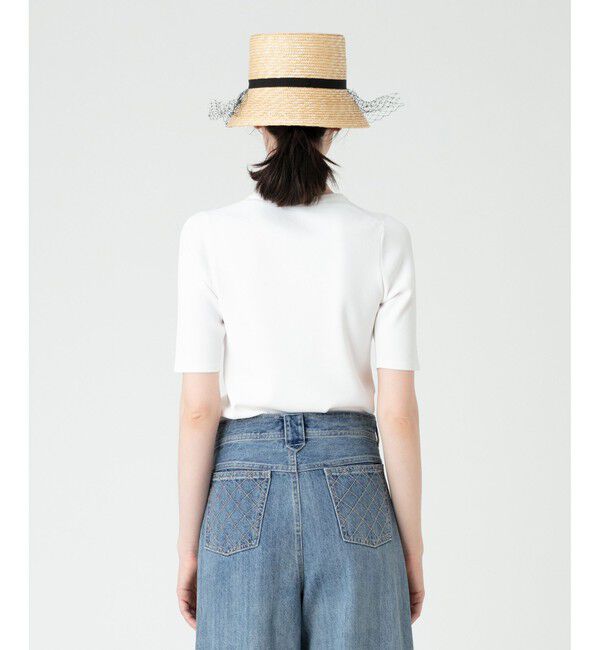 LOULOU WILLOUGHBY「【LOULOU WILLOUGHBY】ソウバリクルー5分袖プルオーバー」|その他|