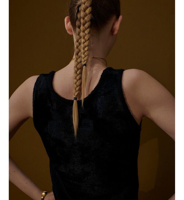 allureville「ベロアタンクプルオーバー」|ニット・セーター|