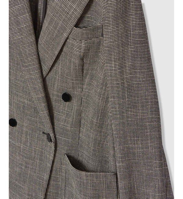 allureville「トリッカーカラミダブルジャケット」|テーラードジャケット|