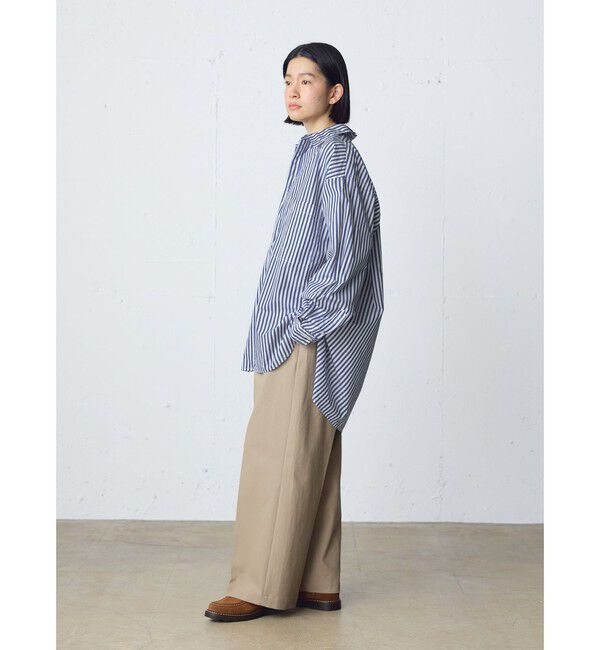 MidiUmi「MidiUmi パターンビッグシャツ」|シャツ・ブラウス|