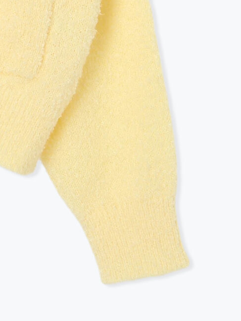 Te chichi TERRASSE「ブークレパール釦Vネックカーディガン」|カーディガン|