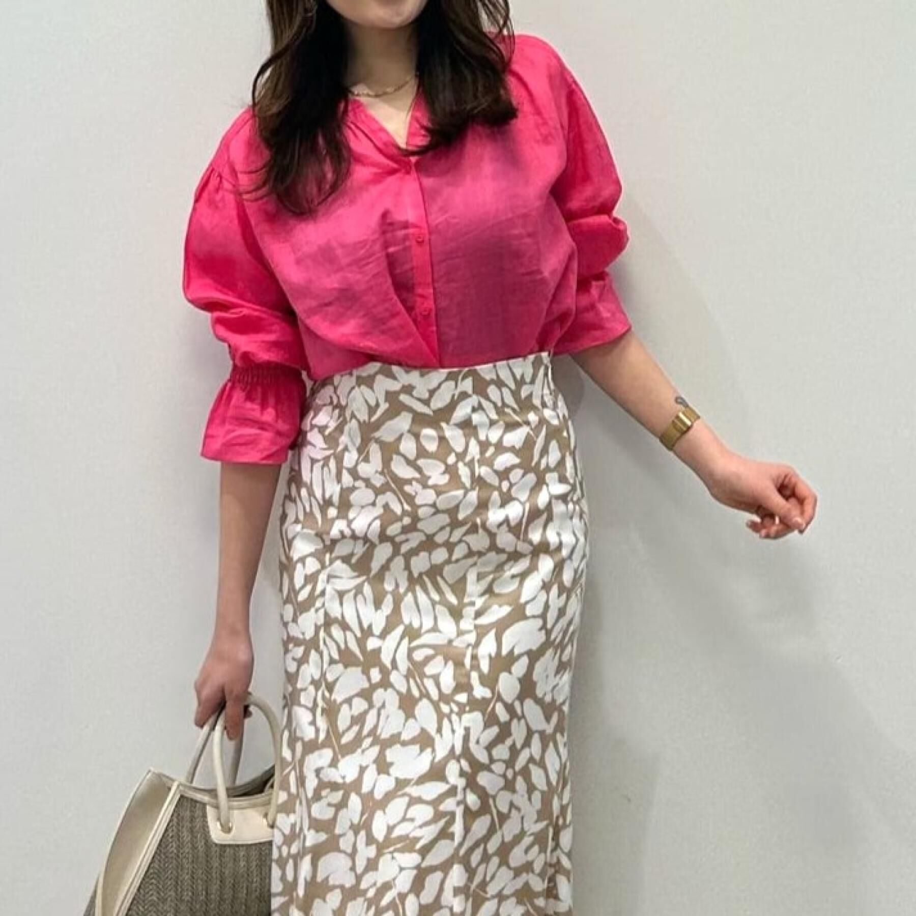 COUP DE CHANCE「【ラミー100％／洗える】ギャザーブラウス」|シャツ・ブラウス|