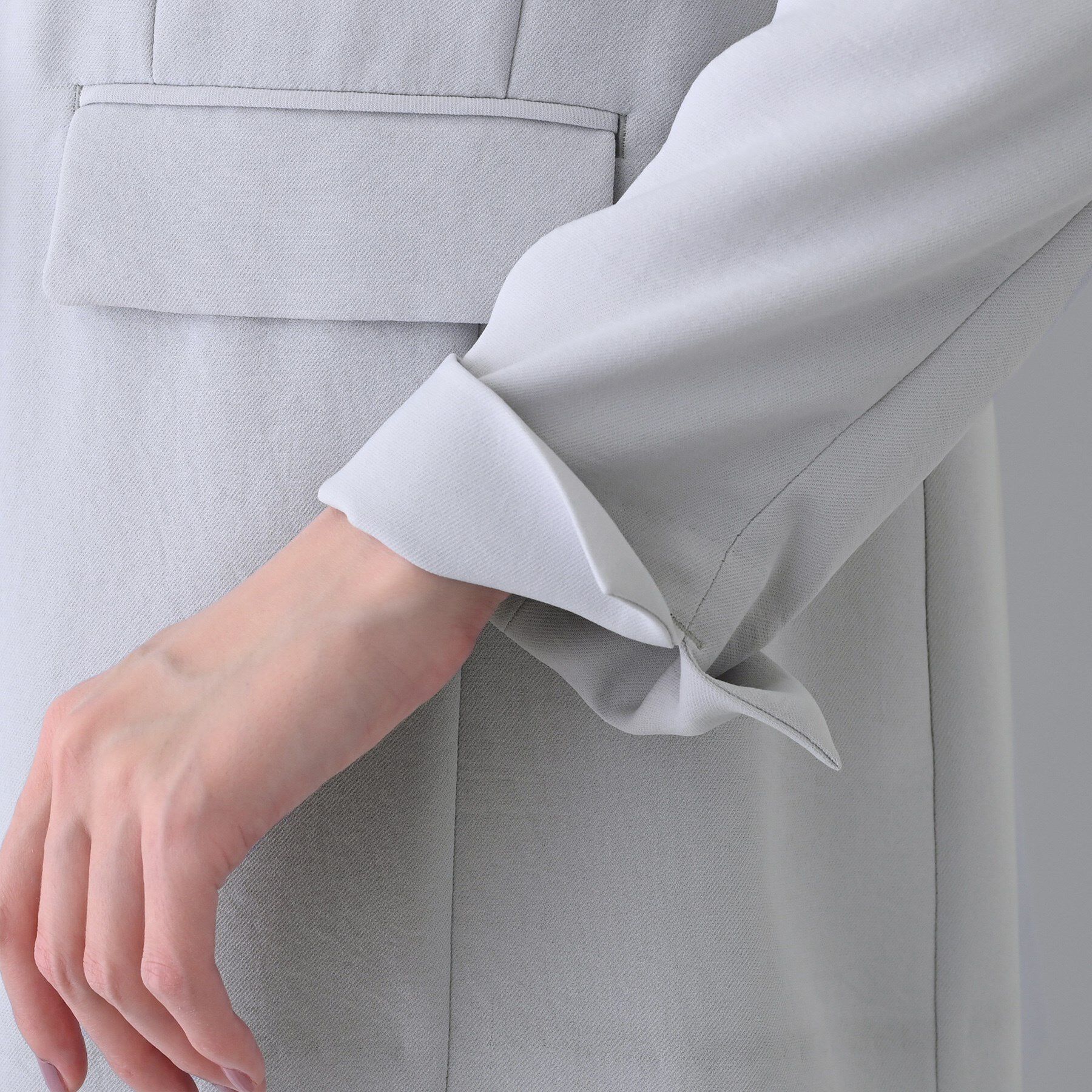 INDIVI「【着る日傘/遮熱/UVケア】ダブルジャケット」|スーツ|