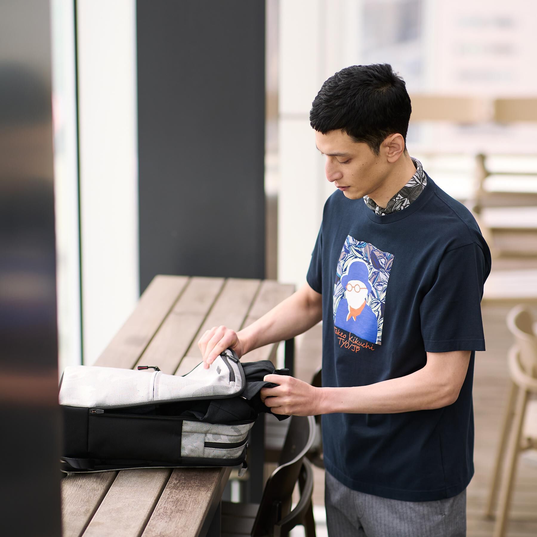 TAKEO KIKUCHI「【超軽量】スーパーライトバックパック」|リュック|