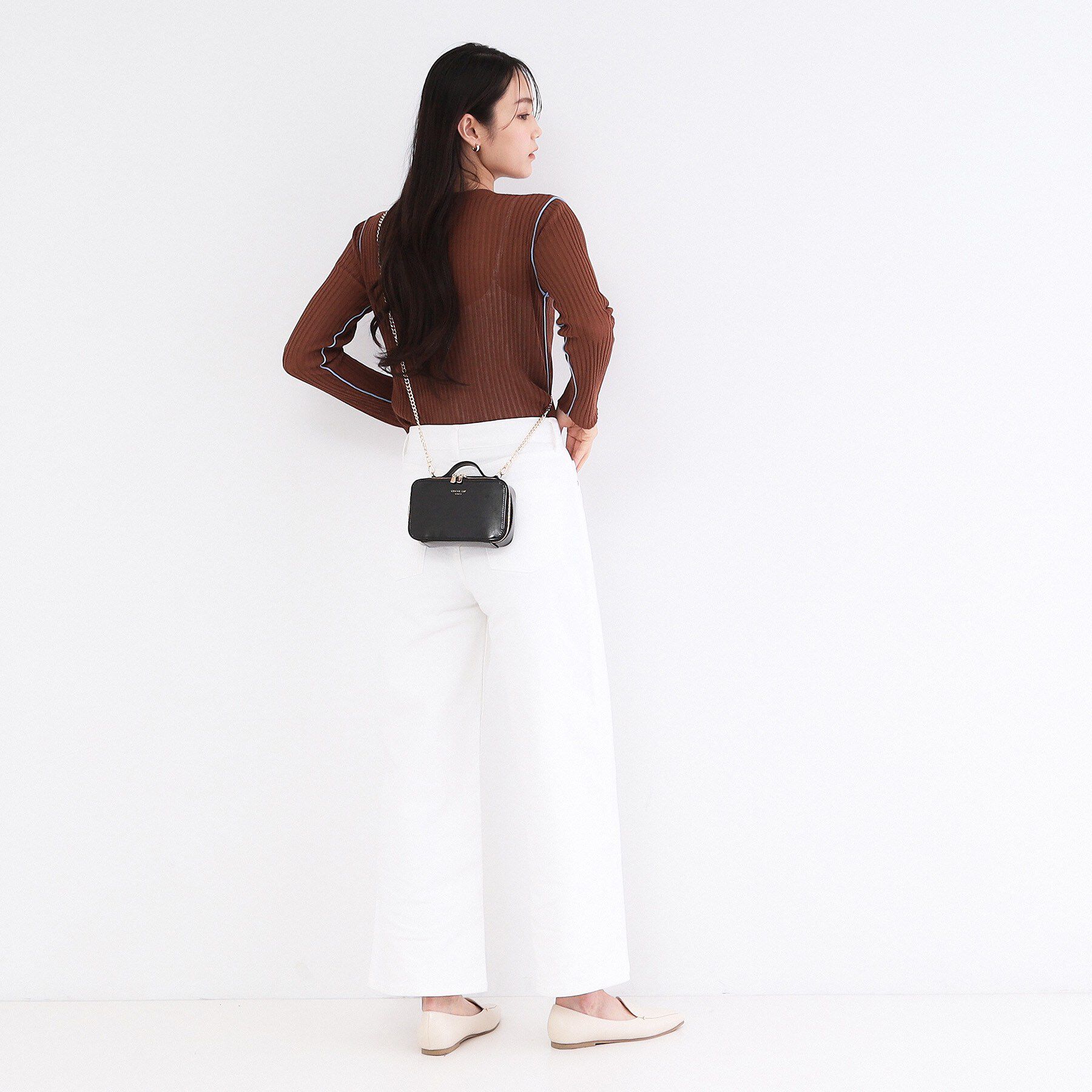 OPAQUE.CLIP「2WAYバニティポーチチェーンショルダー」|ショルダー・メッセンジャー|