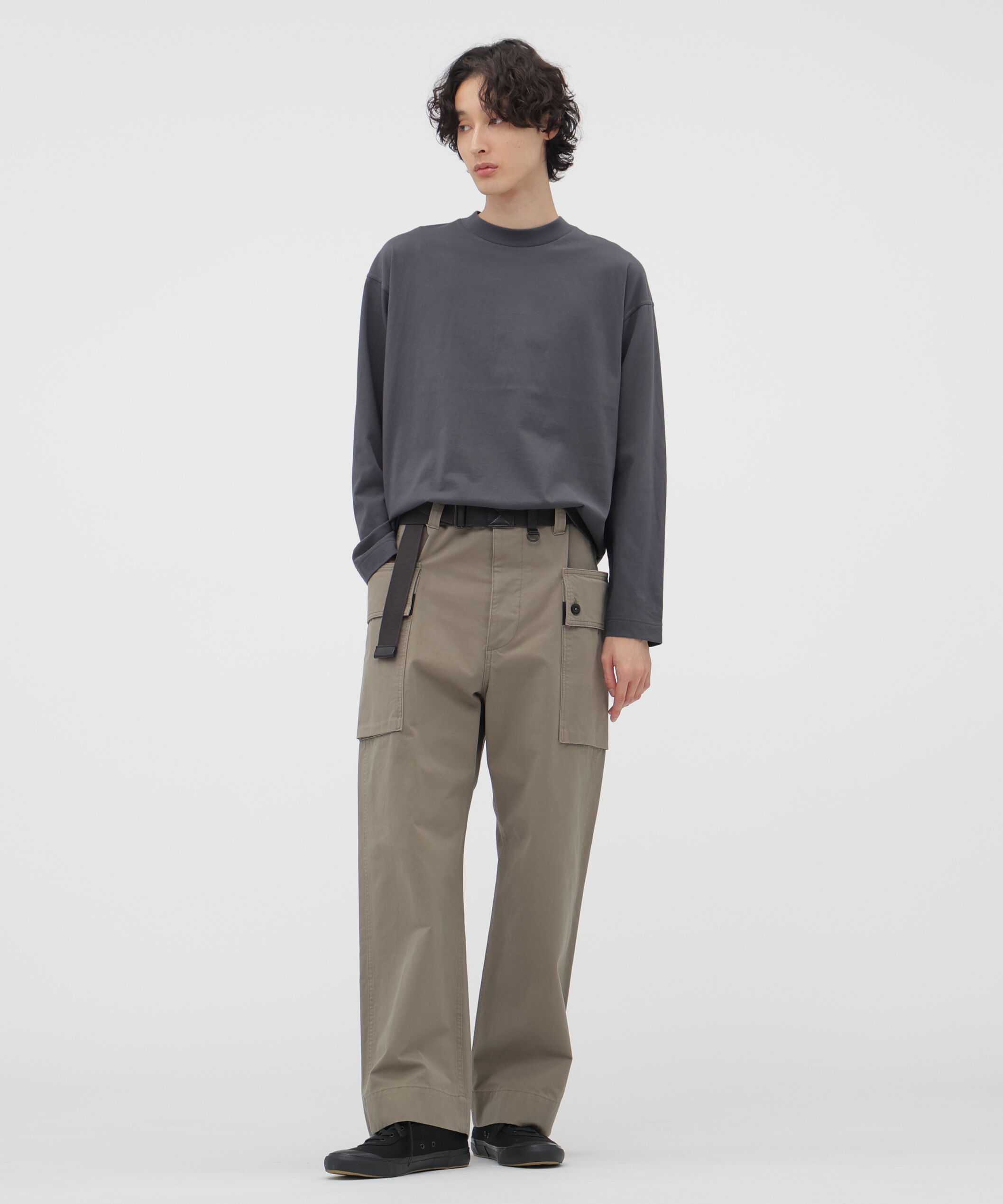 MHL.「SMOOTH COTTON JERSEY TOP」|Tシャツ・カットソー|