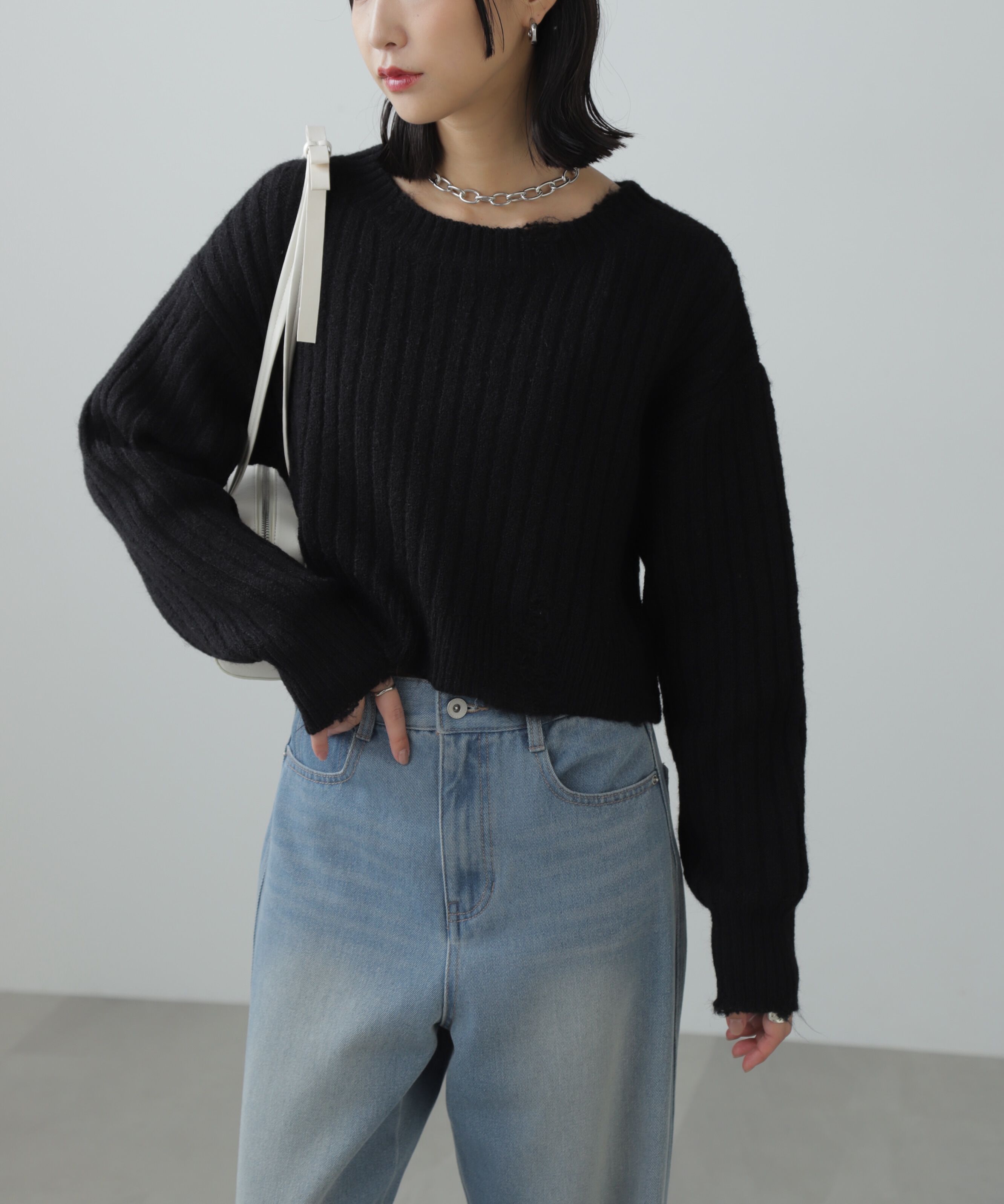  「クラッシュニット」|ニット・セーター|