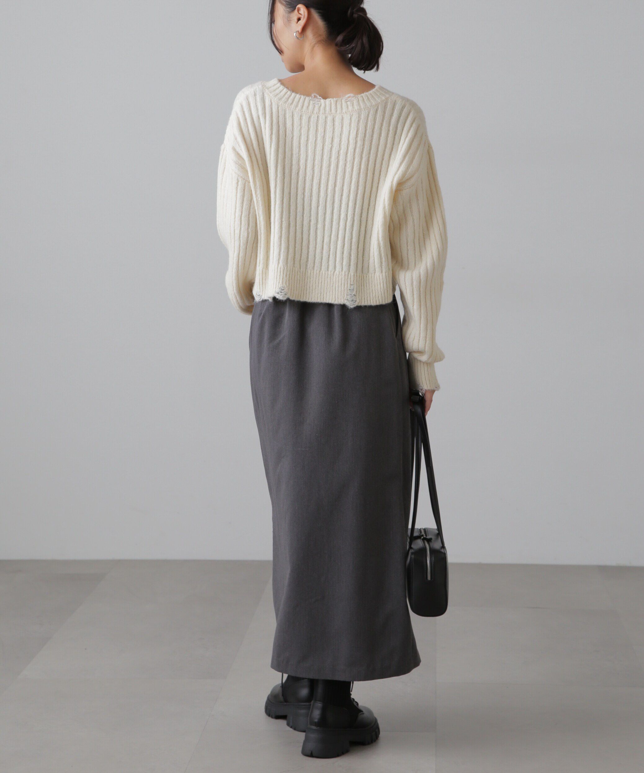  「クラッシュニット」|ニット・セーター|