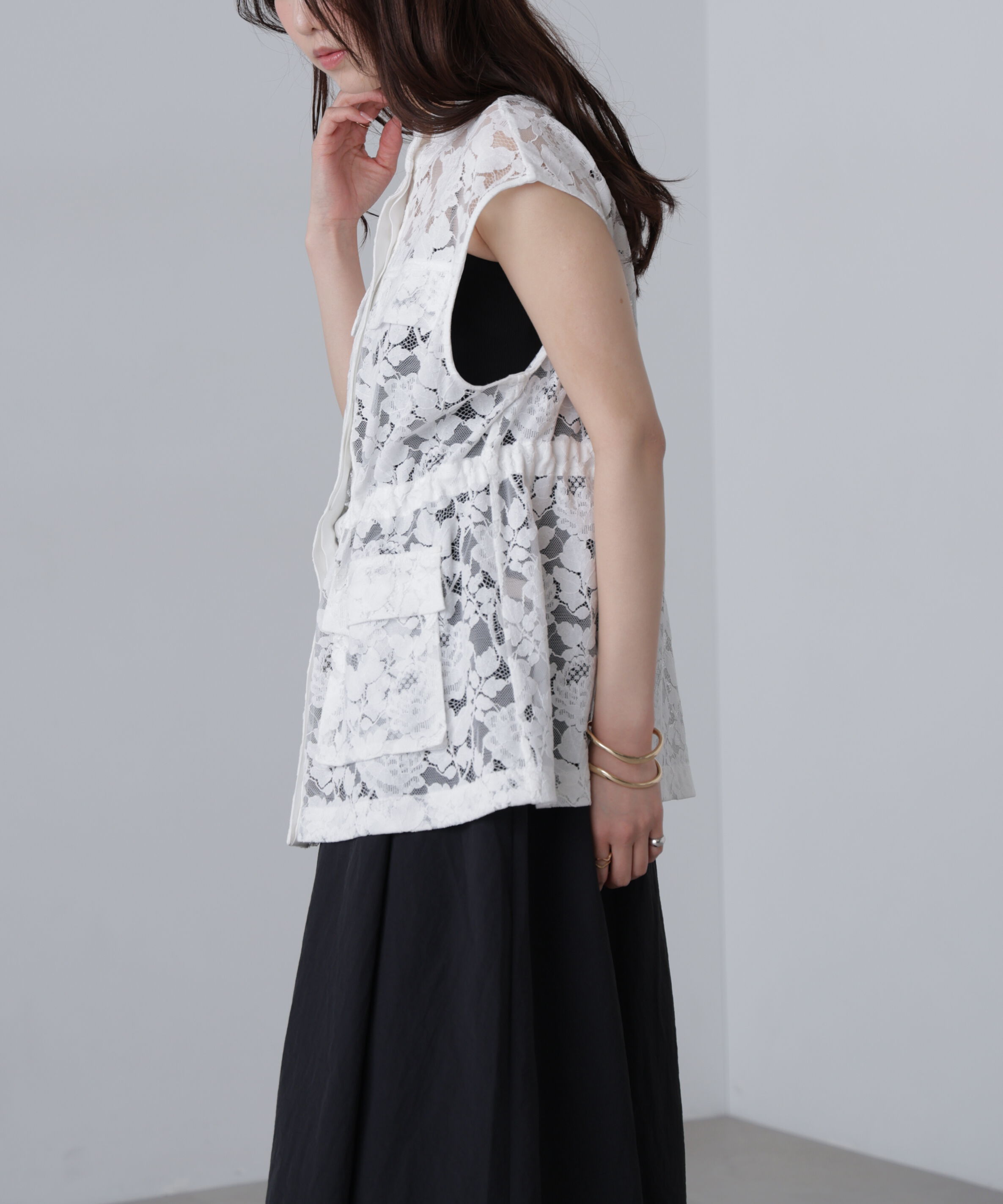  「レースジレ」|ブルゾン・スタジャン|