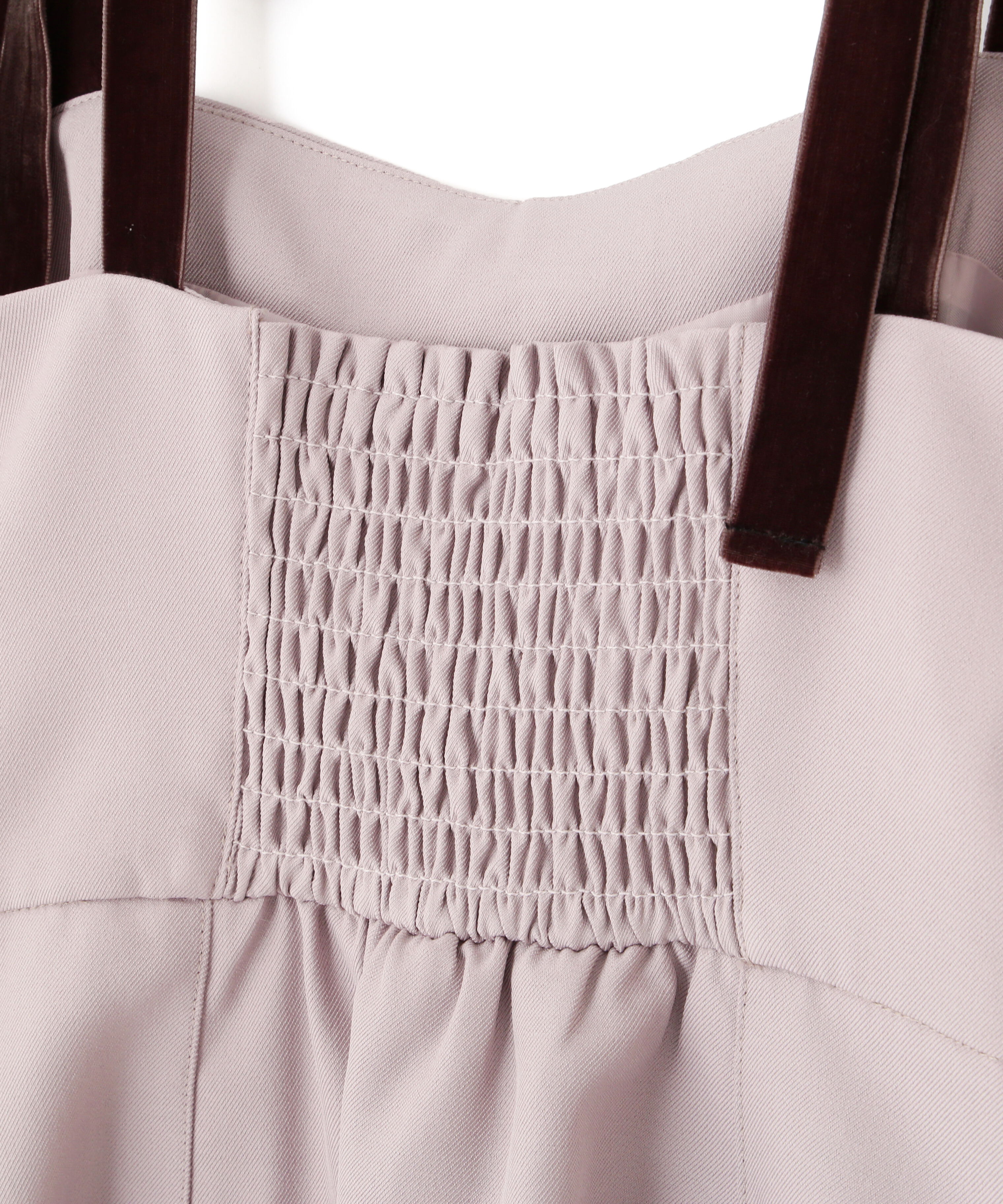  「＜セットアップ対応＞ベーシックツイルベロアリボンビスチェ」|シャツ・ブラウス|