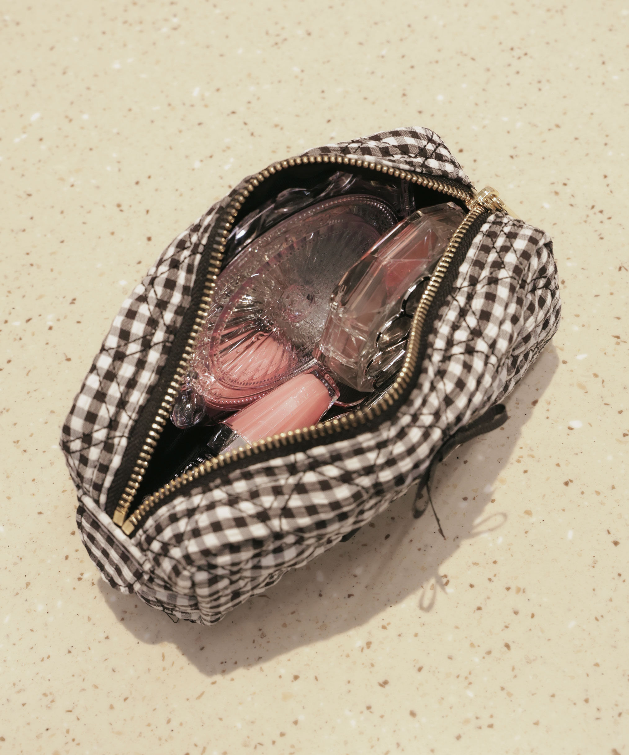  「ハートキルトポーチ」|財布|