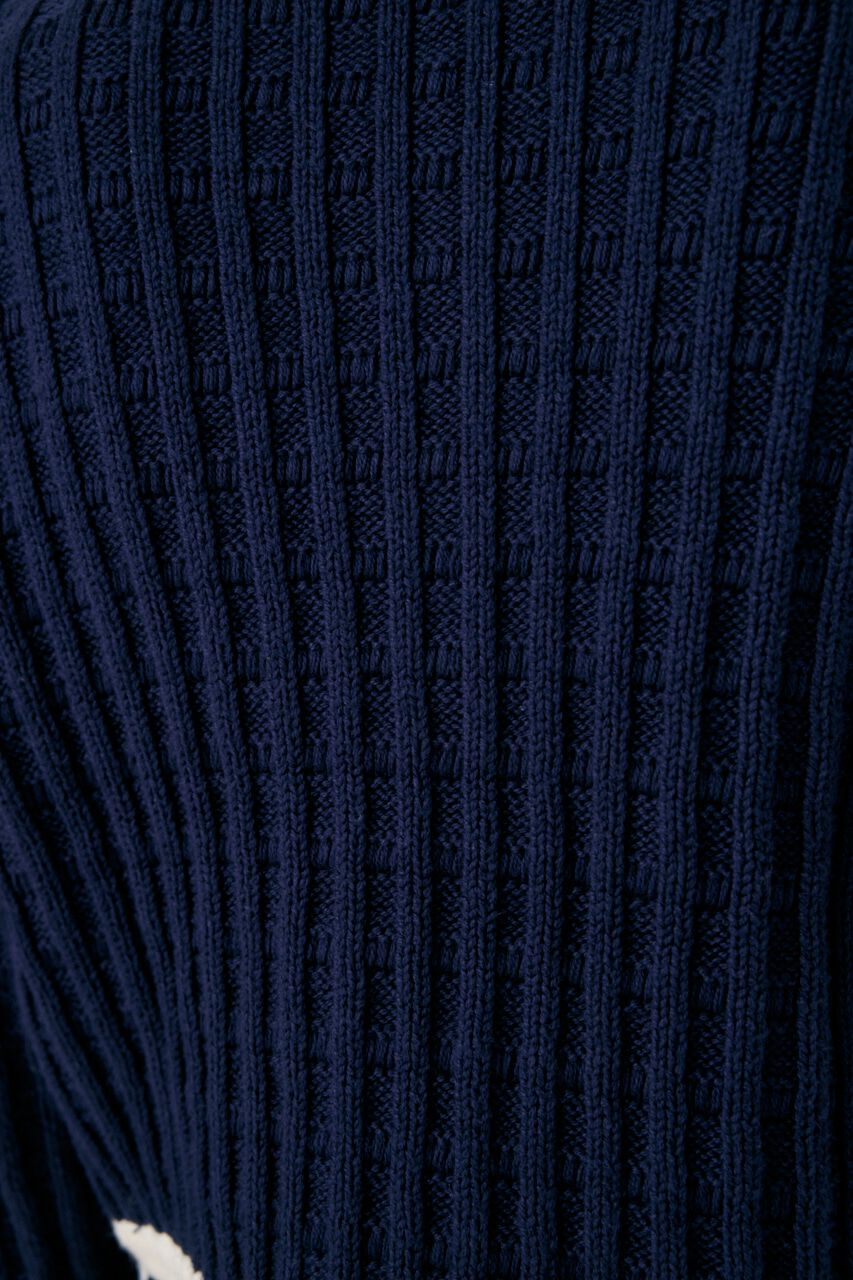 MOUSSY「BI COLOR ニットカーディガン」|カーディガン|