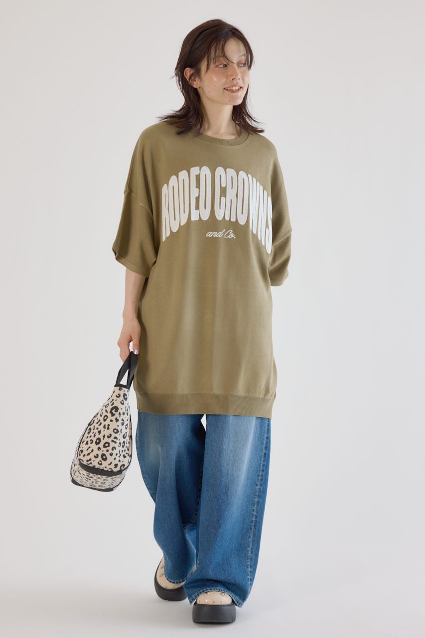 RODEO CROWNS「CURVE LOGOコンビニットワンピース」|ワンピース|KHA