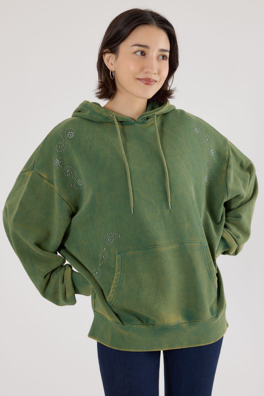 RODEO CROWNS「スタッズパーカー」|パーカー|D/GRN3