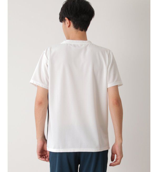 ikka「【接触冷感／吸水速乾】マルチファンクション縦切り替えT【親子おそろい】」|Tシャツ・カットソー|