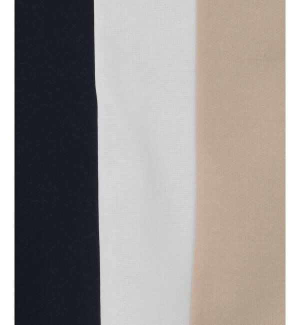 ikka「【接触冷感／吸水速乾】マルチファンクション縦切り替えT【親子おそろい】」|Tシャツ・カットソー|