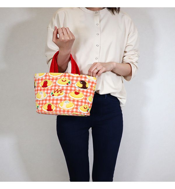 LOVERARY BY FEILER「ハッピーオムライス　巾着付きバッグ　L/HOR-243073」|その他|