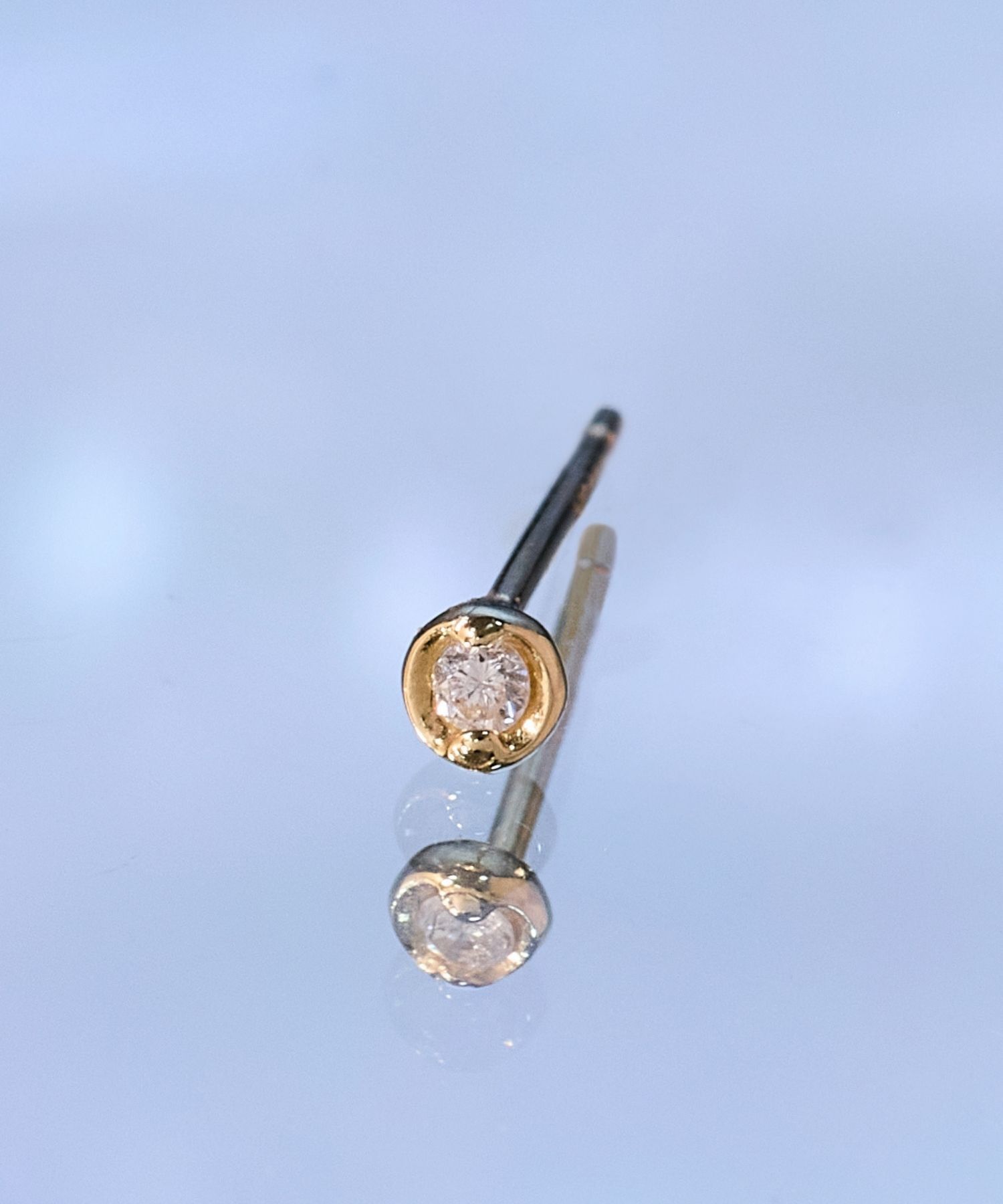 JUPITER「【K18】ベーシックダイヤモンドピアス /片耳」|ピアス|