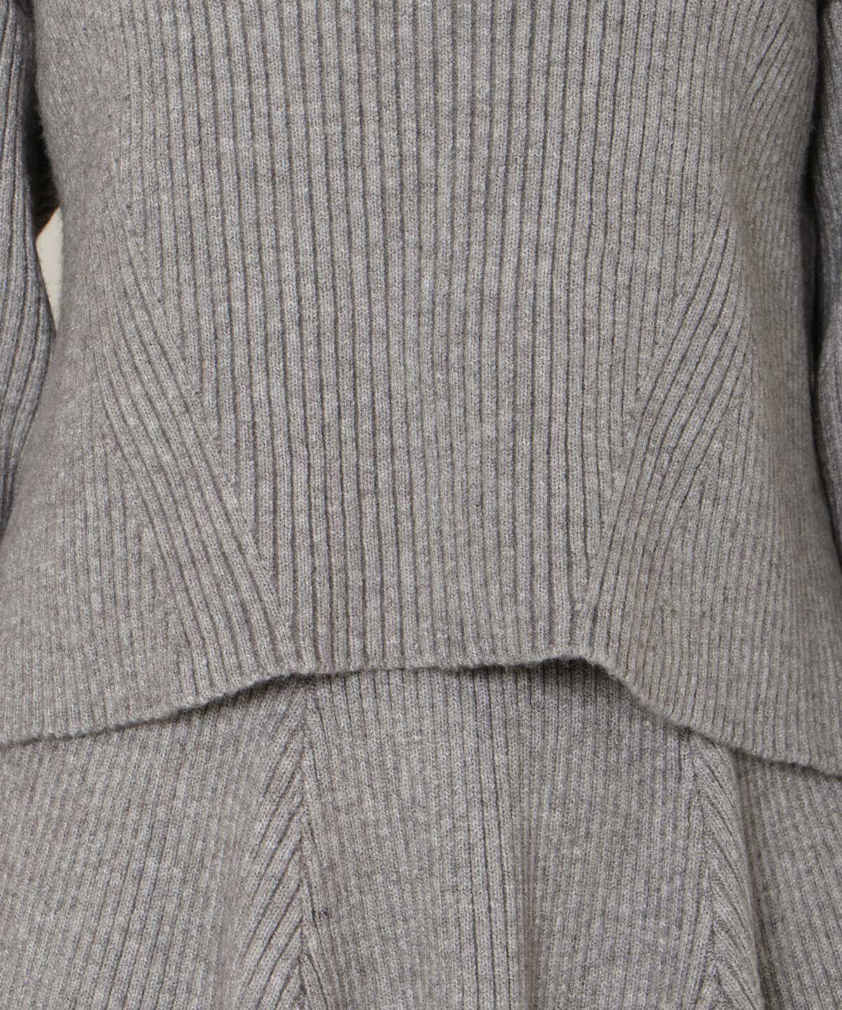 WILLSELECTION「オフタートル&times;スカートニットSETUP」|ワンピース|