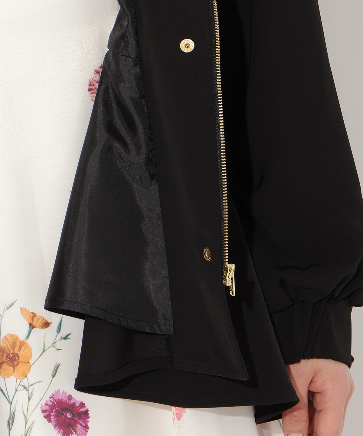 WILLSELECTION「ドロストペプラムフードブルゾン」|ブルゾン・スタジャン|