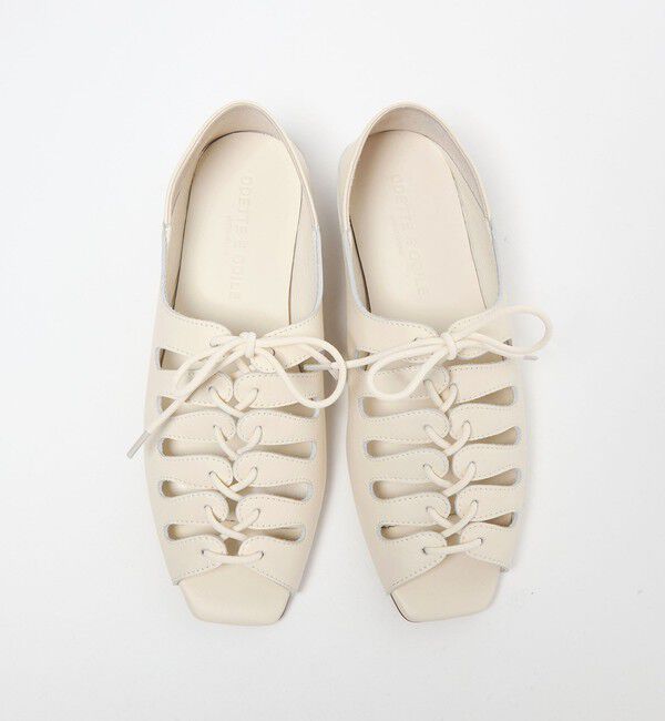 ODETTE E ODILE「ギリーオープントゥ フラット10&uarr;」|パンプス|