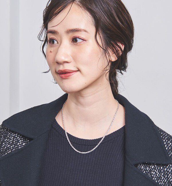 UNITED ARROWS「【別注】＜PHILIPPE AUDIBERT＞JISS チェーンネックレス SLV」|ネックレス|