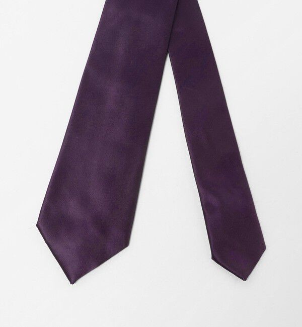 UNITED ARROWS「カラー サテン ソリッド ネクタイ」|ネクタイ・蝶ネクタイ|