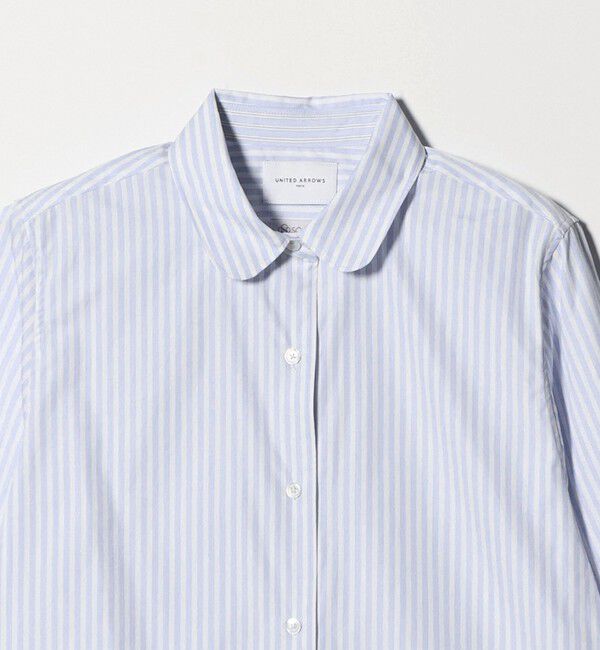 UNITED ARROWS「SOKTAS ラウンドカラー シャツ」|シャツ・ブラウス|