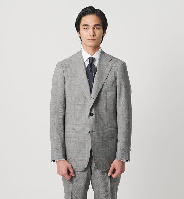 UNITED ARROWS「プリンス オブ ウェールズチェック シングル 3ボタン スーツ REGULAR MODEL」|スーツ|