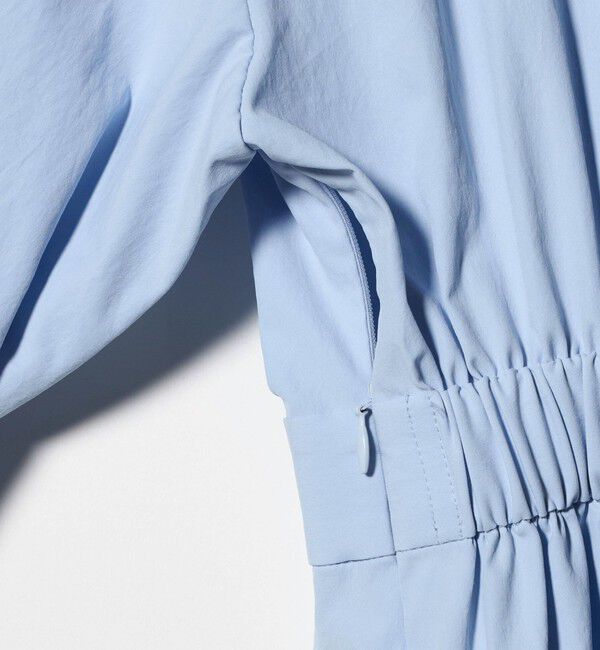 UNITED ARROWS「メロー フリル ワンピース ‐防しわ 吸水速乾 UVカット 遮熱性 接触冷感 ウォッシャブル‐」|ワンピース|