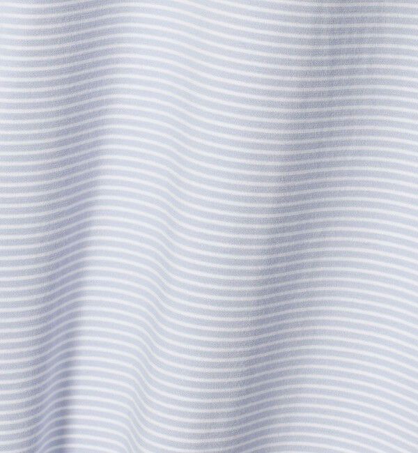 UNITED ARROWS「ポンチボーダー Tシャツ デオドラント 抗菌防臭 接触冷感」|Tシャツ・カットソー|