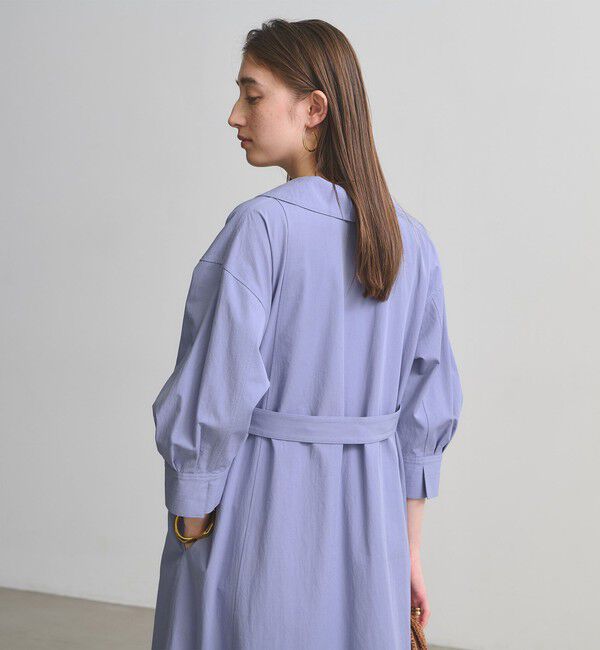 UNITED ARROWS「コットン スキッパー シャツ ワンピース ‐ウォッシャブル‐」|ワンピース|