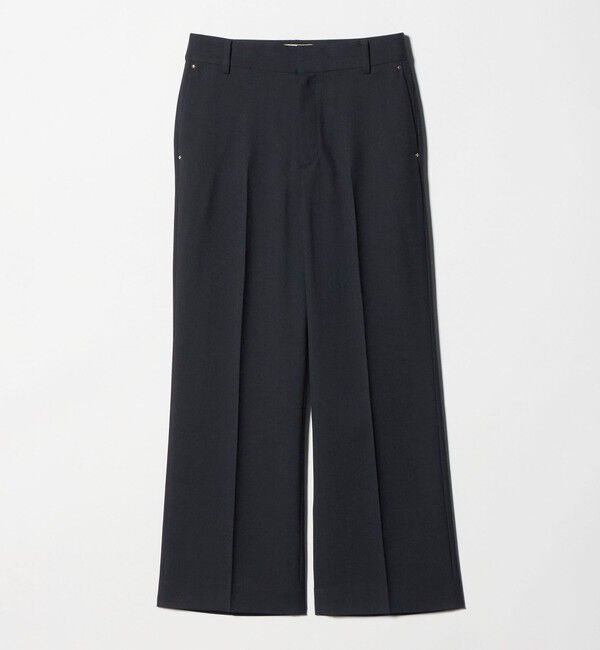 UNITED ARROWS「Spiree ASAMI ワイドパンツ ‐ウォッシャブル‐」|スラックス|NAVY