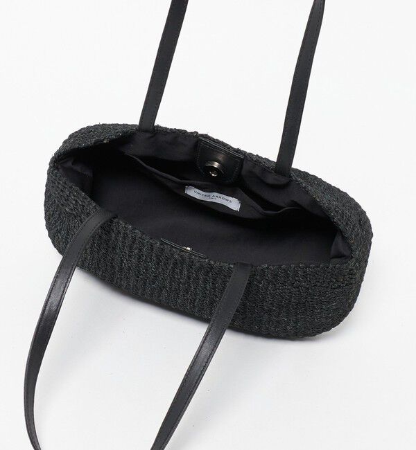 UNITED ARROWS「アバカ コクーン バッグ」|かごバッグ|