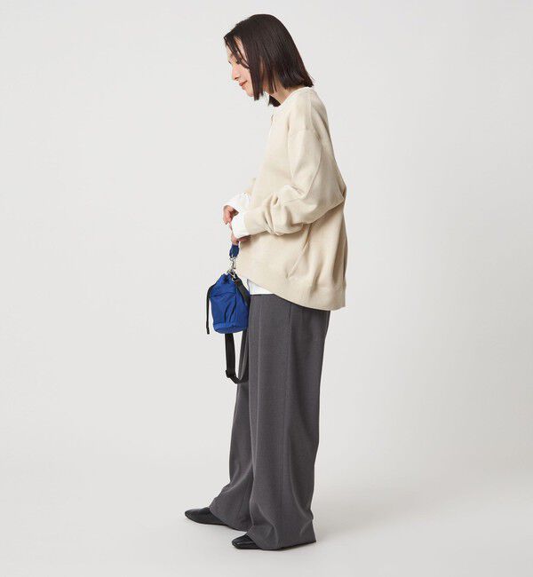 UNITED ARROWS green label relaxing「【WEB限定】＜at ease＞ダブルフェイス プルオーバー カットソー」|Tシャツ・カットソー|