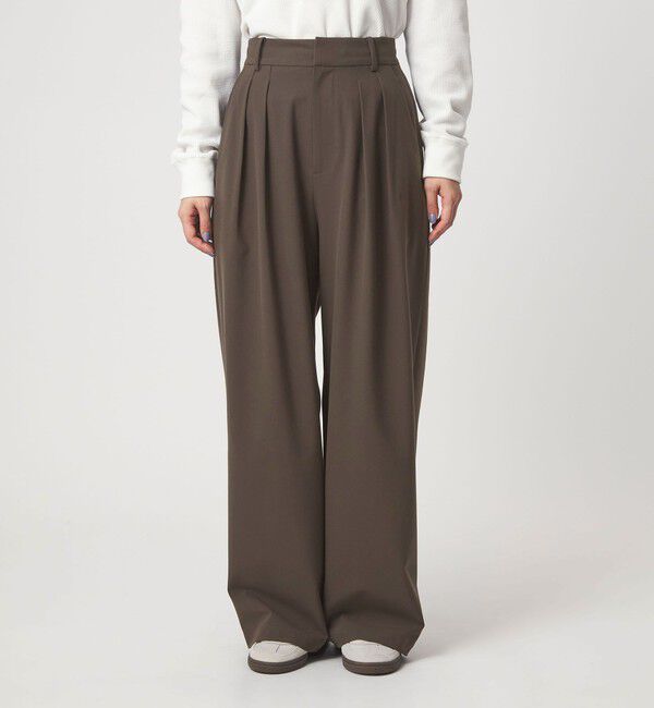 UNITED ARROWS green label relaxing「【WEB限定】＜at ease＞オルマイ スラックス ウォッシャブル ストレッチ UVカット」|スラックス|