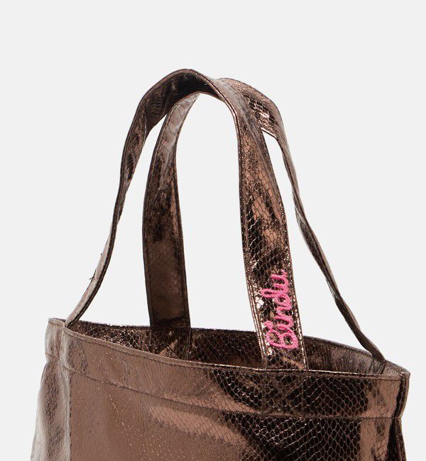 UNITED ARROWS green label relaxing「【別注】＜BINDU＞メタリック トートバッグ」|トートバッグ|