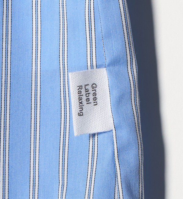 UNITED ARROWS green label relaxing「ストライプシャツ / キッズ  100cm-130cm 撥水」|シャツ・ブラウス|