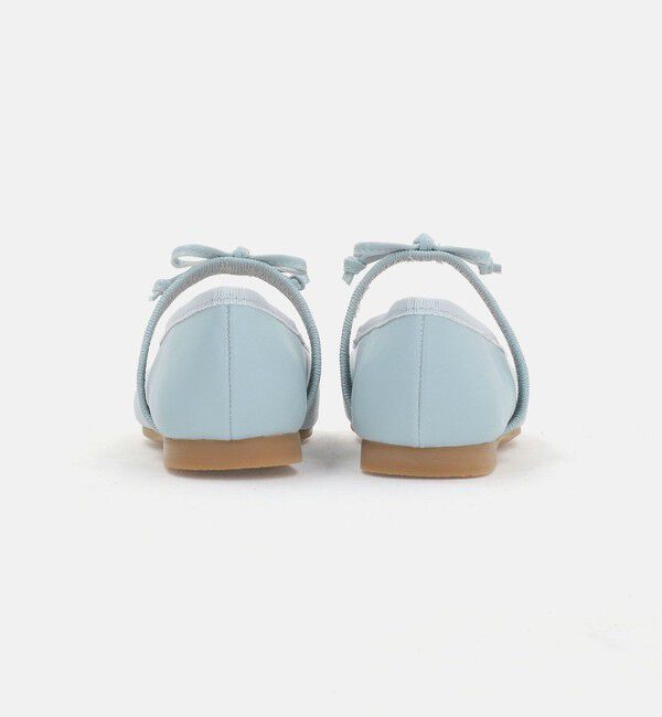 UNITED ARROWS green label relaxing「スクエアリボン フラットシューズ / キッズ  17cm-23cm」|バレエシューズ|