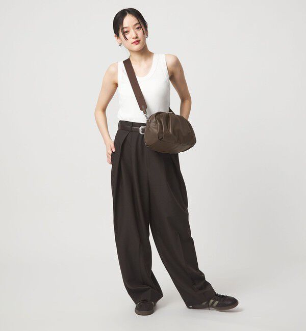 UNITED ARROWS green label relaxing「＜PARTE＞2WAYギャザーボストンバッグ はっ水」|ショルダー・メッセンジャー|