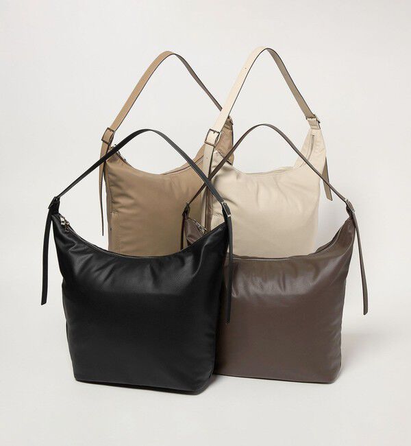 UNITED ARROWS green label relaxing「【WEB限定】＜PARTE＞ダブルバックル 2WAYショルダーバッグ  はっ水」|ショルダー・メッセンジャー|