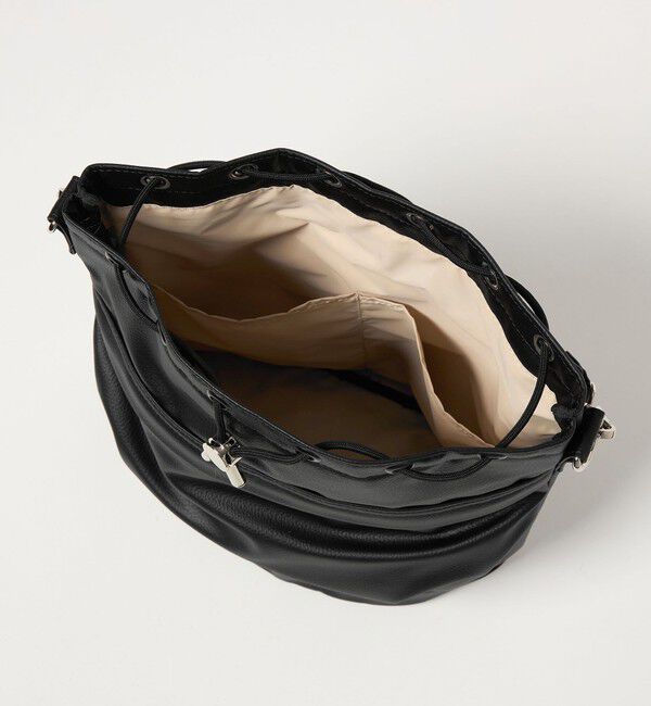 UNITED ARROWS green label relaxing「【WEB限定】＜PARTE＞ポケットドロスト バッグ  はっ水」|ショルダー・メッセンジャー|