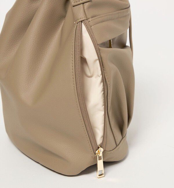 UNITED ARROWS green label relaxing「【WEB限定】＜PARTE＞ポケットドロスト バッグ  はっ水」|ショルダー・メッセンジャー|