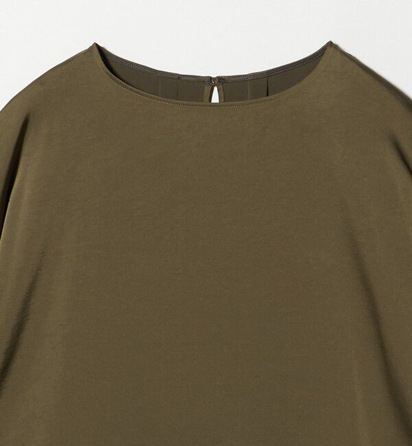 UNITED ARROWS green label relaxing「サテン TEE ブラウス」|シャツ・ブラウス|